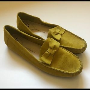Isaac Mizrahi Suede Loafer Flats 10M NEW